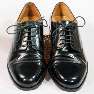 Cole Haan Caldwell Cap toe oxfords black 10.5D